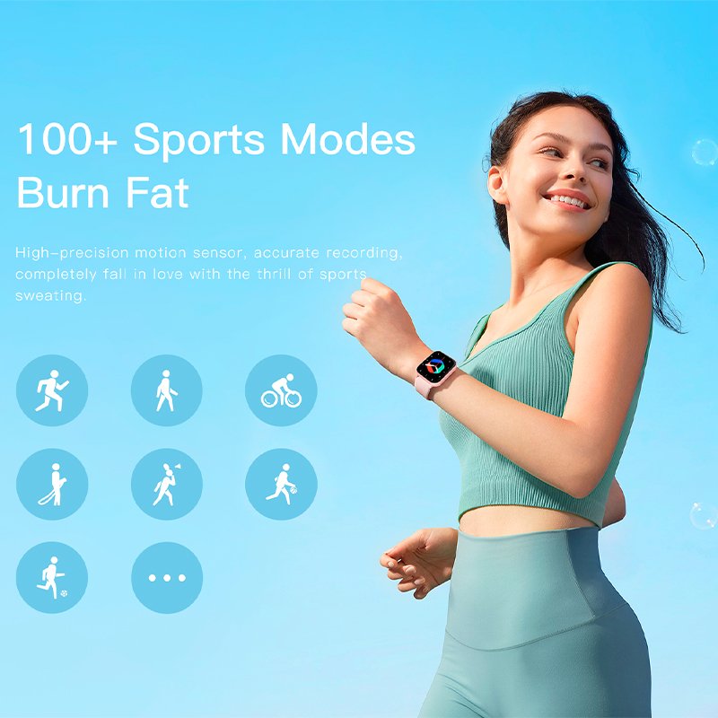 Smartwatch COOL Forest Silicona Rosa (Llamadas, Salud, Deporte)