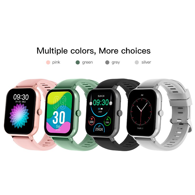 Smartwatch COOL Forest Silicona Verde (Llamadas, Salud, Deporte)