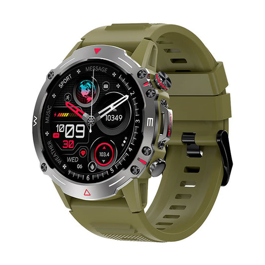 Smartwatch Pantalla Amoled COOL Adventure Silicona Verde (Llamadas, Salud...)