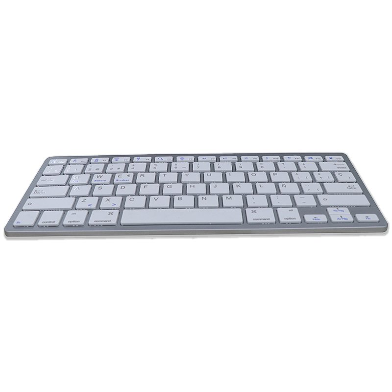 Teclado Slim Bluetooth PC / Tablet COOL Blanco (Español)