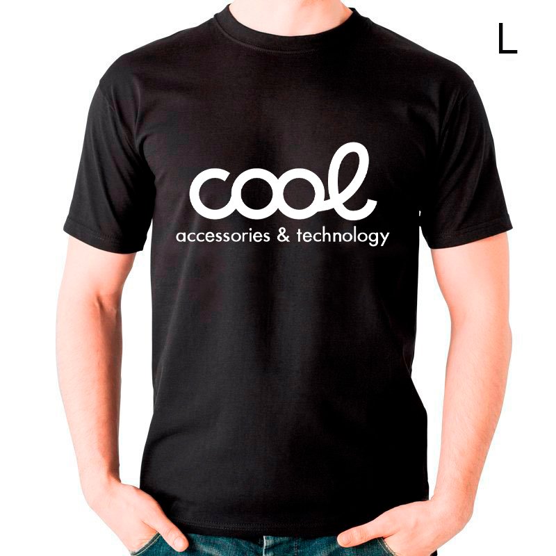 Textil Camiseta Cool Accesorios Talla L (Unisex) Negro