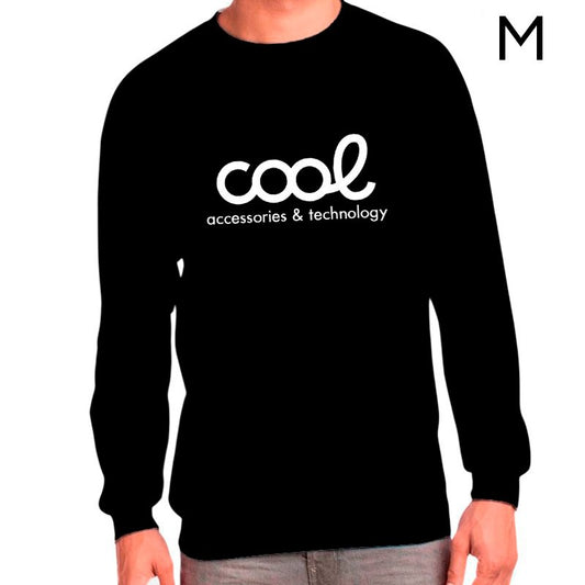 Textil Sudadera Cool Accesorios (Talla M) Unisex Negro